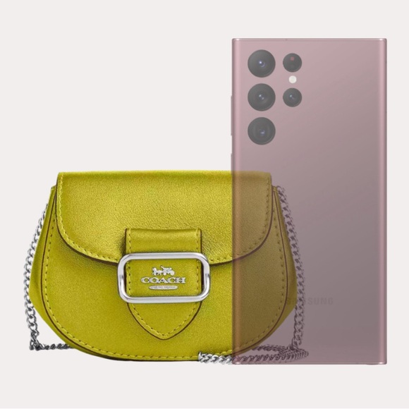 Mini Bag Coach Morgan Card Case on a Chain .NWT - Picture 8 of 11